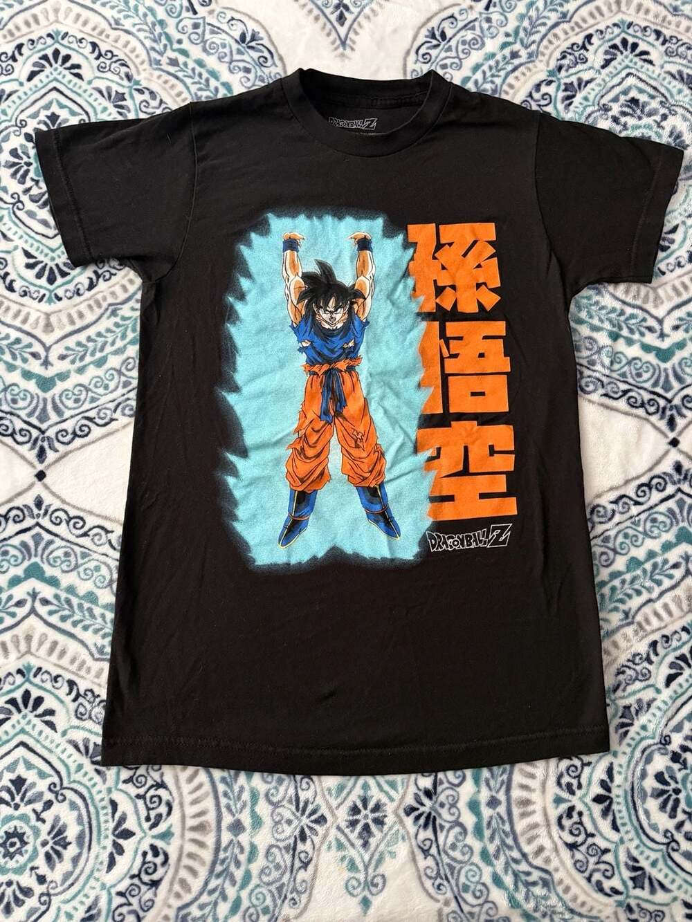 Dragon Ball Z Goku Black Graphic T-Shirt Size S